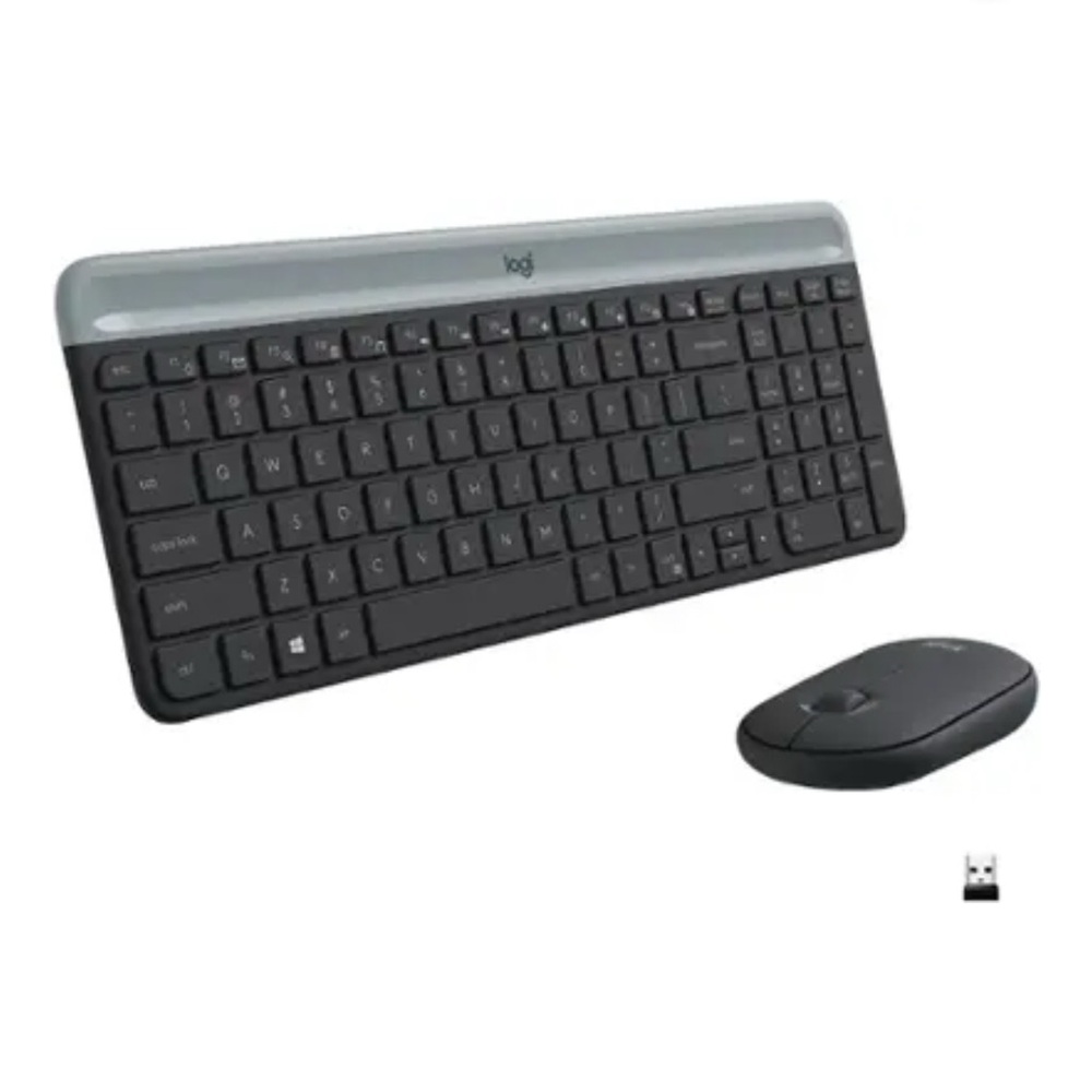Logi Wireless Keyboard and Mouse and Jabra Headset
